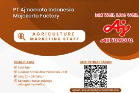 Recruitment Agriculture Marketing Ajinomoto